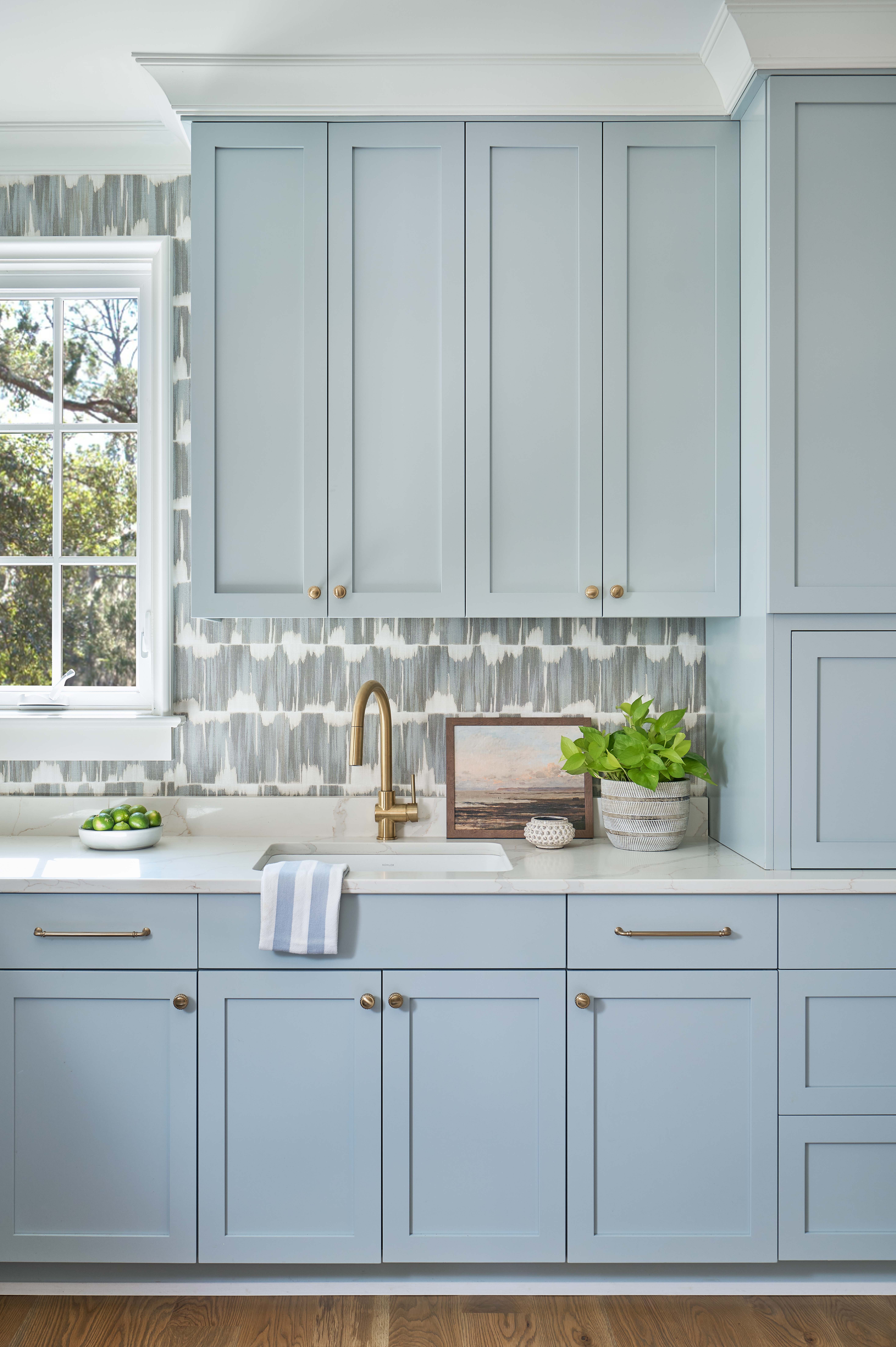Blue Cabinets